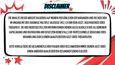 MS-HERO Disclaimer Text in Deutsch. Informationen beruhen auf persönlichen Erfahrungen und dienen nur der allgemeinen Aufklärung und Inspiration. Keine Haftung.